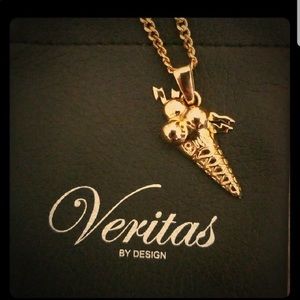 18K Gold Gucci Ice Cream Cone Chain